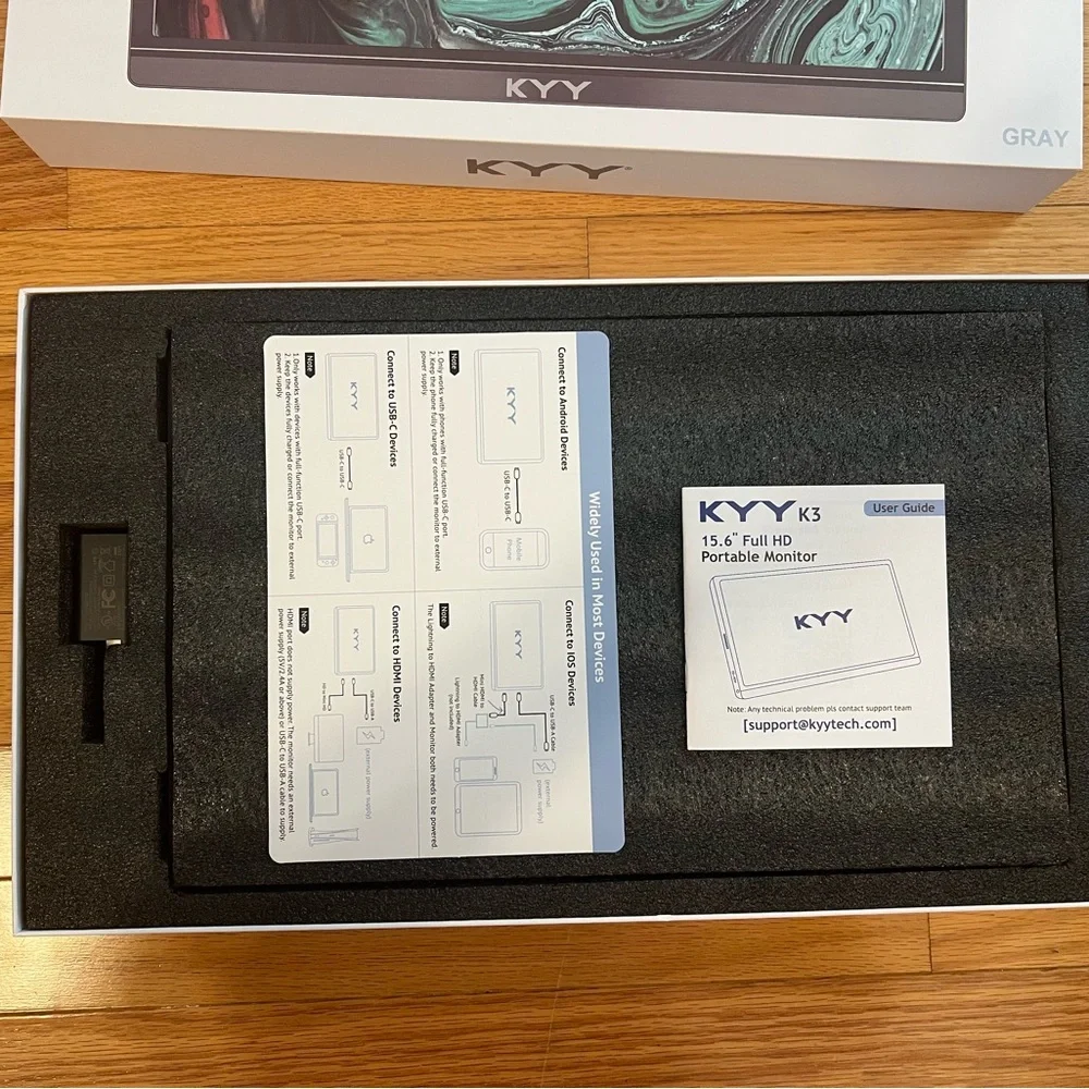 KYY Portable Monitor with HDMI - Picture 2 of 4